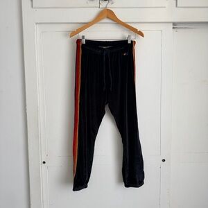 Avaitor Nation Black Velvour Sweatpants